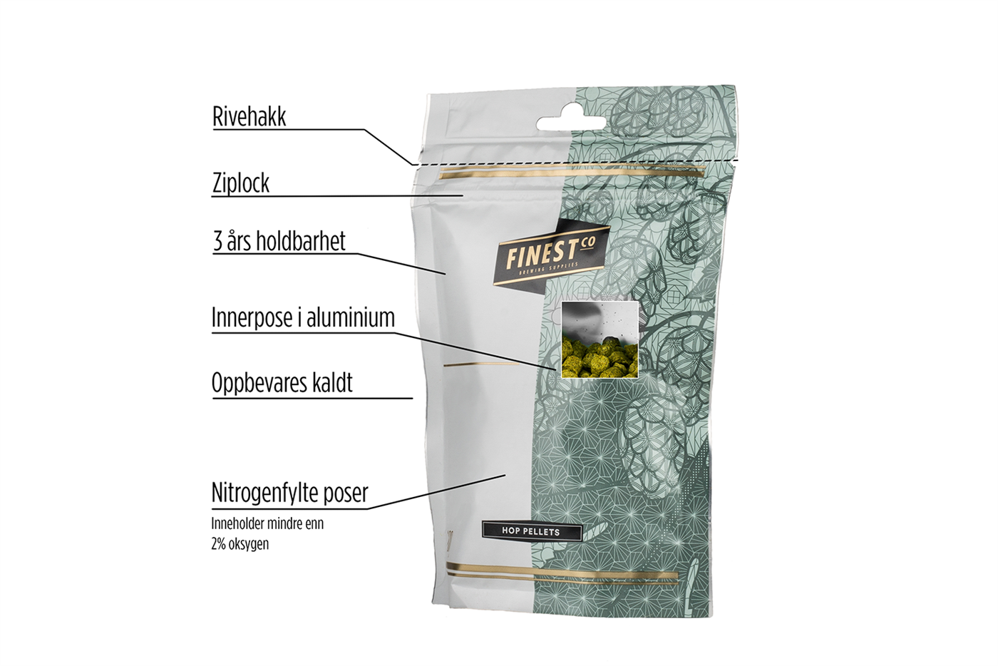 Hallertau Blanc 100g