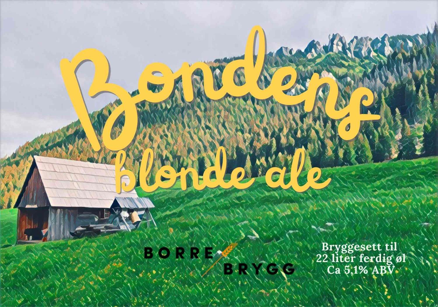 Ølsett 25l Bondens Blonde Ale