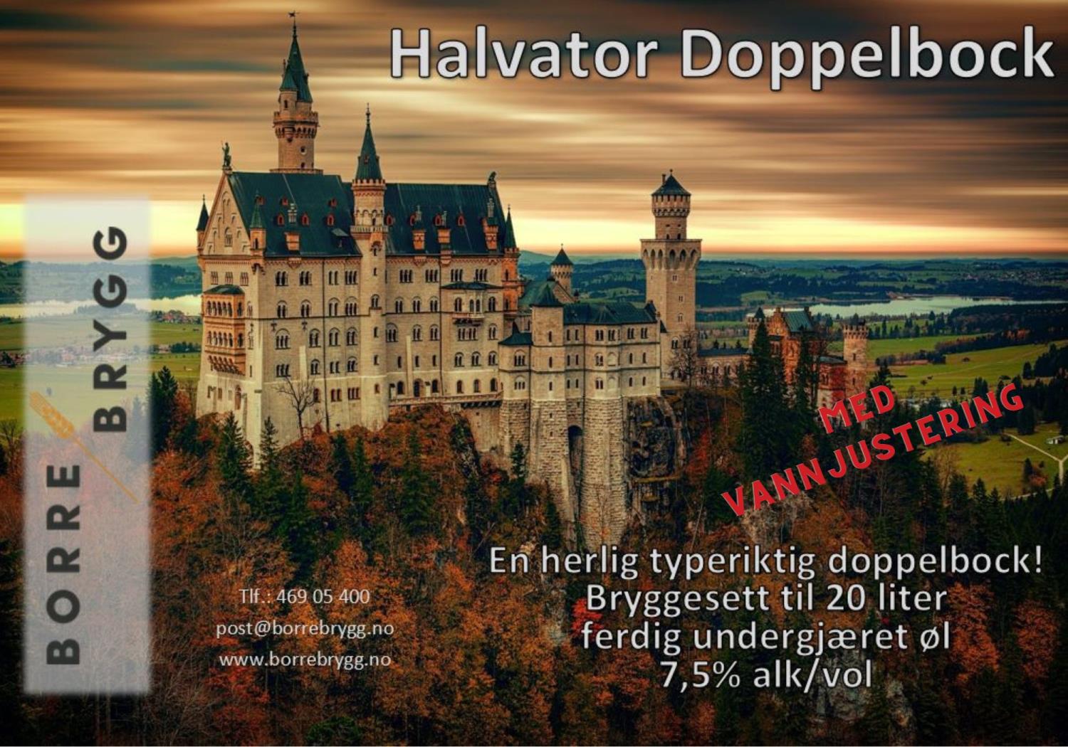 Ølsett 20l Halvator Doppelbock