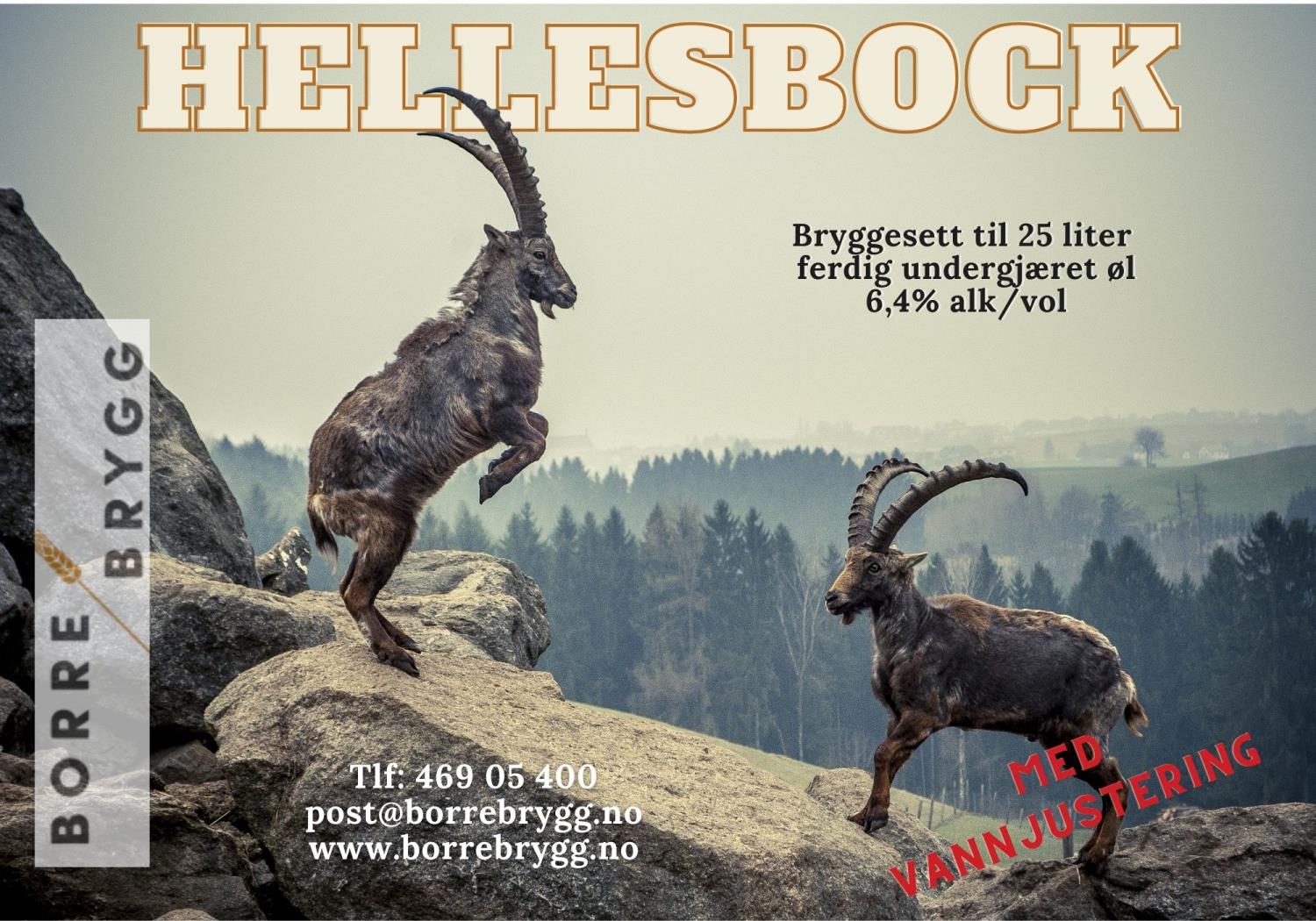 Ølsett 25L Hellesbock