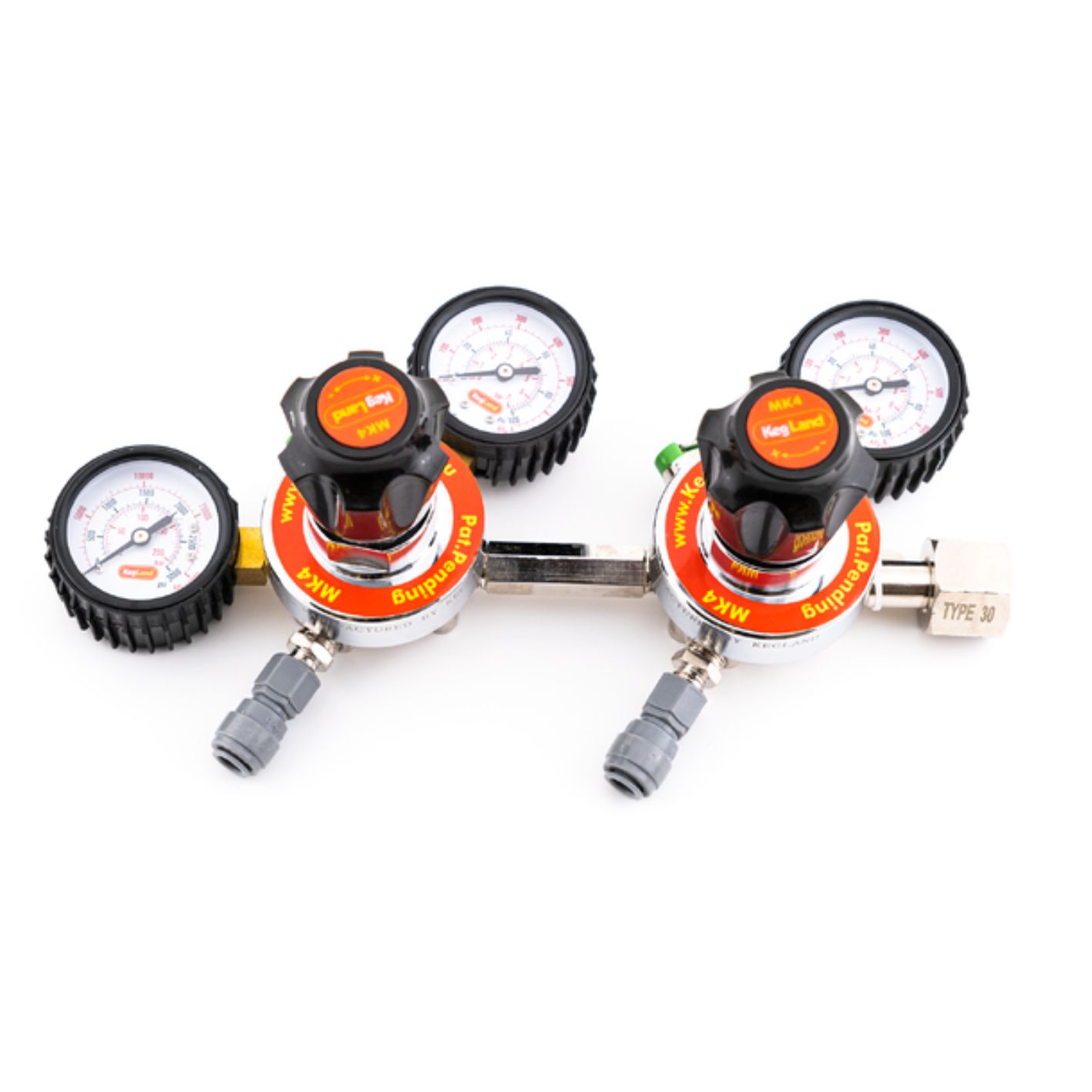 Dual Pressure CO2 regulator MK4