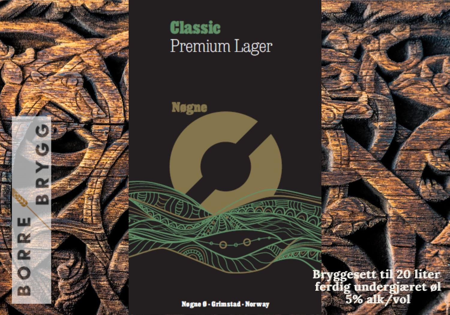 Nøgne Ø Classic Premium Lager Ølsett 20L