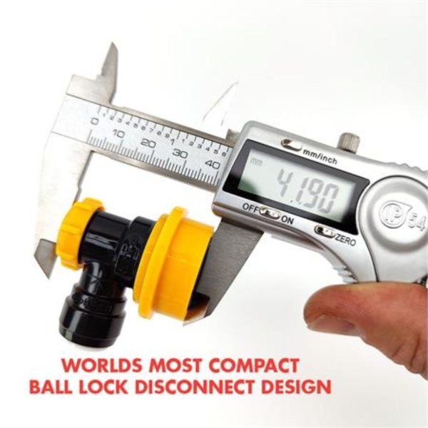 Duotight 8mm Ball Lock for CO2 - Bilde 2