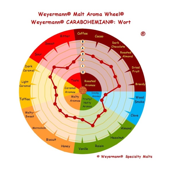 Weyermann Carabohemian (170-220 EBC) - Bilde 2