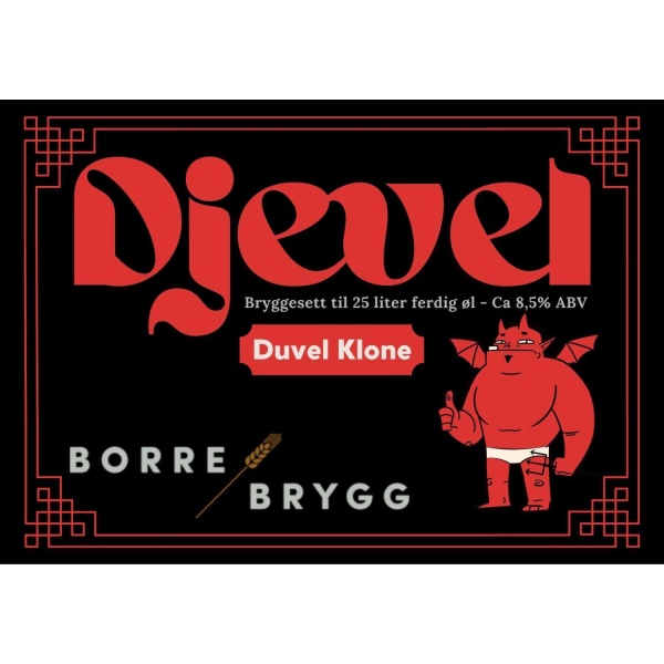 Ølsett Duvel klone 25 L