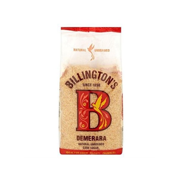 Billington's demerara sukker 500g