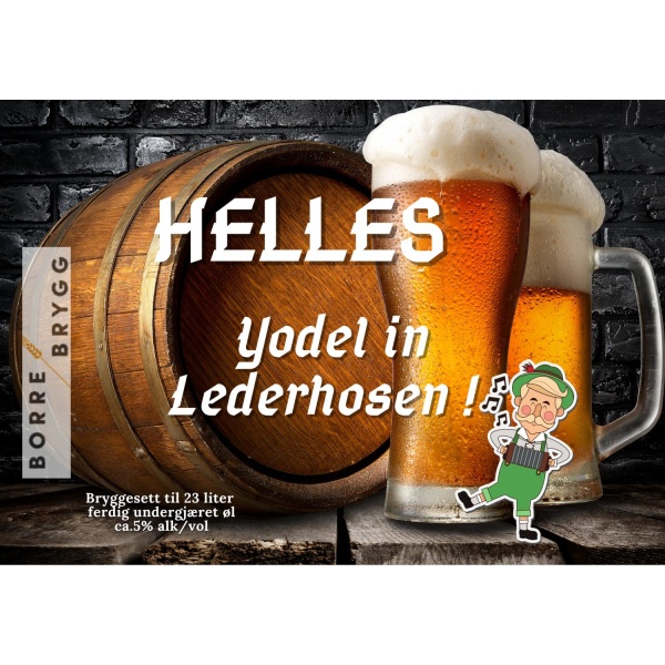 Ølsett 25L Yodel in Lederhosen Helles