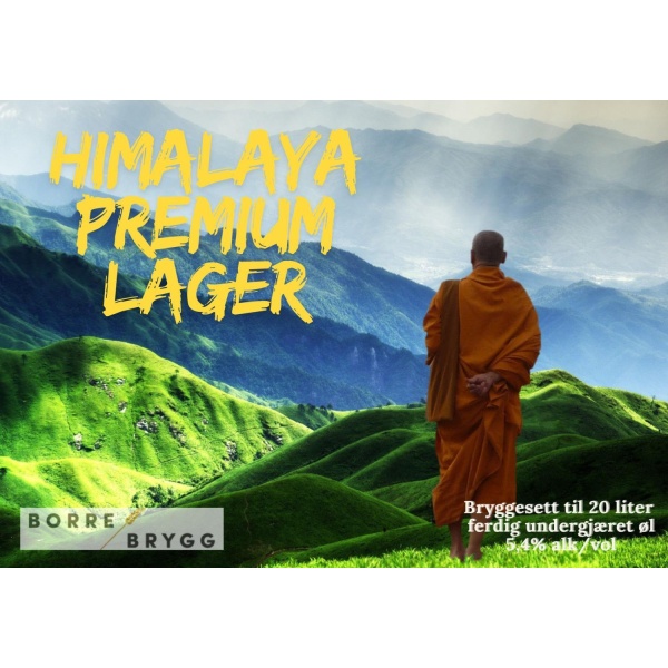 Himalaya Premium Lager, ølsett 20L