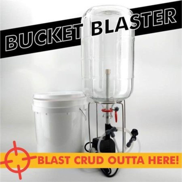 Bucket Blaster Keg and Fermenter Washer