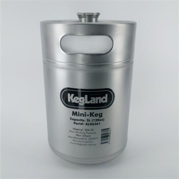 5 liters Mini Keg med tappeløsning - Bilde 2