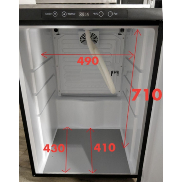 Series X Kegerator 4 kran - sort tårn - Bilde 2