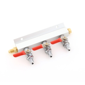 CO2 manifold med 3 uttak, MFL gjenger