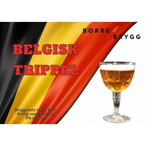 Belgisk Trippel ølsett 20L