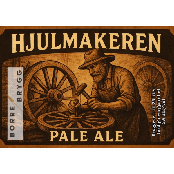 Ølsett 25l Hjulmakeren pale ale