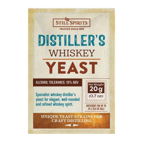 Distiller's Yeast Whiskey 20g - whiskey gjær