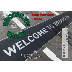 Brooklyn Lager klone ølsett 20L