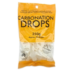 Karbonerings drops 250g Ca 70stk til 0.5L