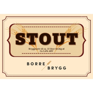 Stout allgrain 25L
